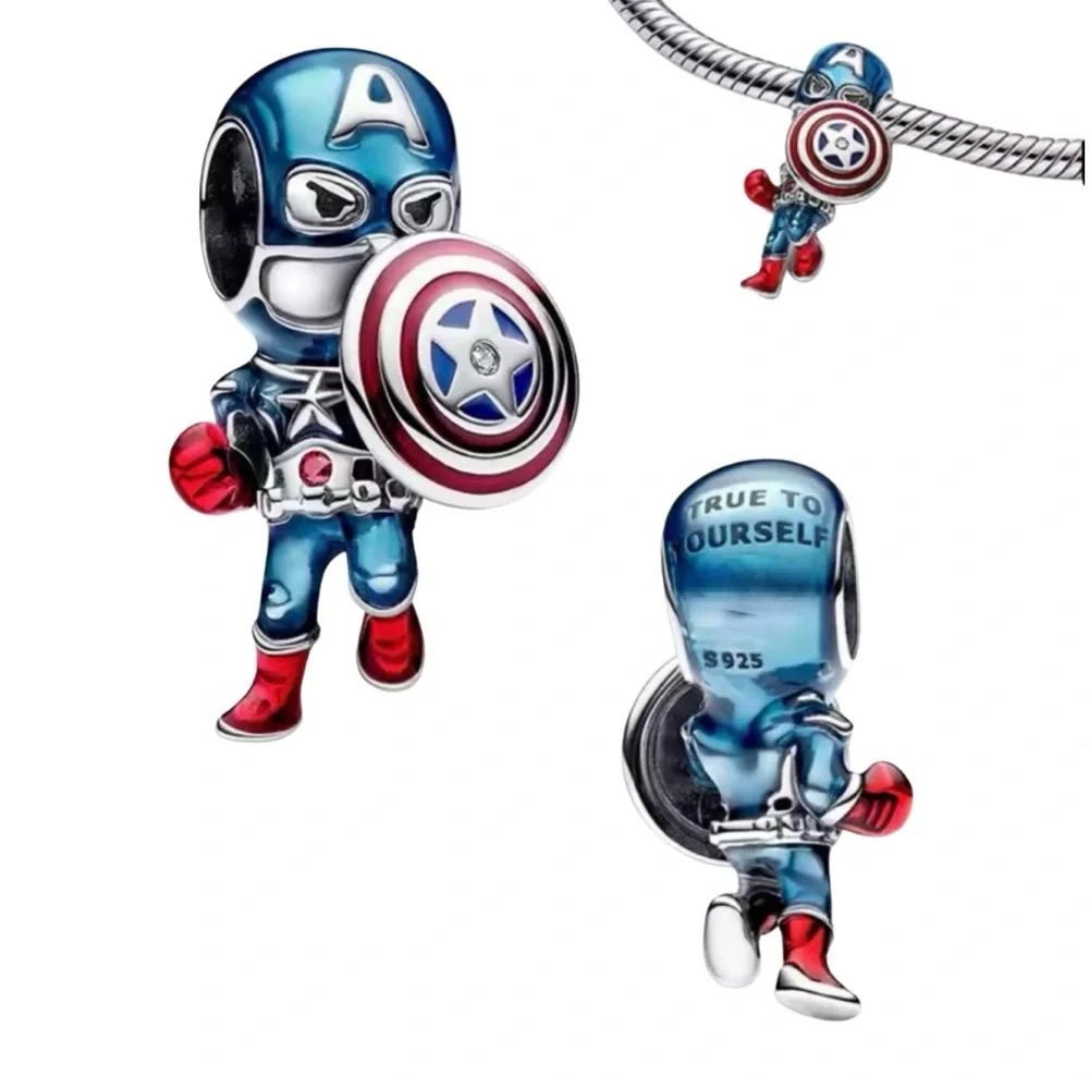 New Captain America Charm